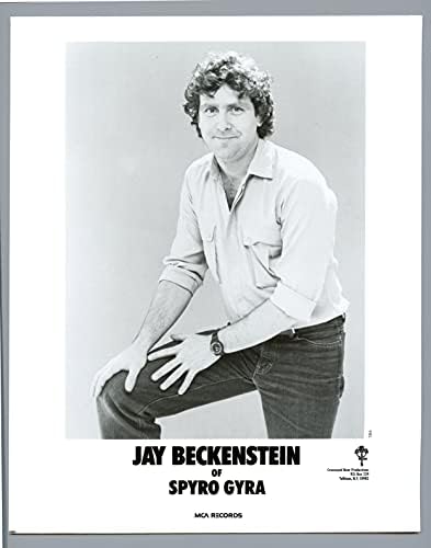 Jay Beckenstein Spyro Gyra Fotó Eredeti Vintage 1984 MCA Records Reklám Promóció