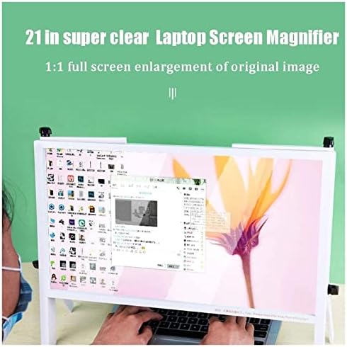 ZUASE 21 Laptop Képernyő Nagyító 3D Képernyő Nagyító Asztali Kijelző Nagy Képernyőn Projektor Olvasás Idősek, Erősítő Hordozható Laptop