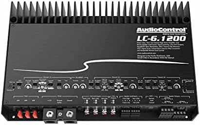 AudioControl LC-6.1200 Nagy teljesítményű, Több-Csatornás Erősítő Accubass a AudioControl ACR1 Távoli Audio Control Processzorok