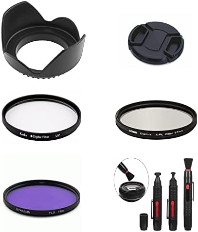 SR10 67mm Kamera Csomag napellenző Sapka UV CPL FLD Szűrő Ecset Kompatibilis Leica SL Leica SL2 a Panasonic LUMIX S 50mm f/1.8 L