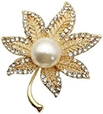 LMMDDP 10db/ Pearl Maple Leaf Szalvéta Gyűrű Gyémánt, Fém Szalvéta Gyűrű, Esküvői Hotel Edények Szalvéta Gombot Asztali Dekoráció (Szín