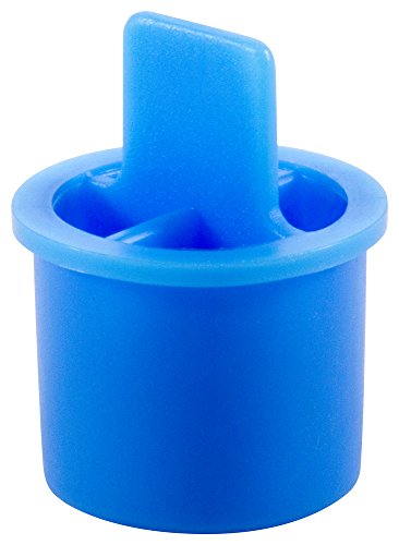 Caplugs QCT41AB1 Műanyag Dugó Típus L, Típus M Cső. CT-4, PE-LD, Kap-OD 38-as Plug ID .330, Kék (Csomag 1500)