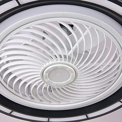 SDFDSSR 72W LED Mennyezeti Ventilátor Fény Rejtett Elektromos Ventilátor RC Szabályozható 3-Sebesség Zárt, Alacsony Profil