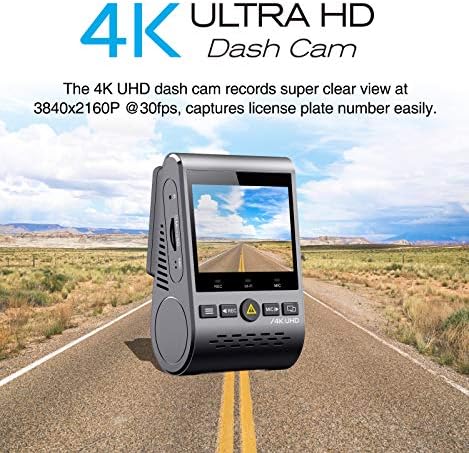 【Csomag: VIOFO A129 Pro GPS + CPL】 VIOFO A129 Pro 4K Kamera 3840x2160P Ultra HD-4K Dash Kamera Sony 8 MEGAPIXELES Érzékelő GPS, Wi-Fi,