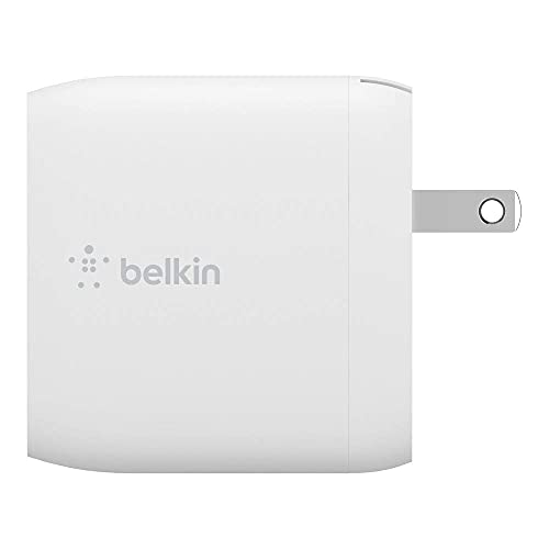 Belkin BoostCharge Lightning Kábel - 6.6 ft/2M - Mpi Hitelesített Apple iPhone Töltő USB & 24W Dual Port USB Fali Töltő