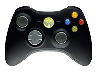 Microsoft Xbox 360 Vezeték nélküli Közös Vezérlő Win USB Black [JR9 00007]
