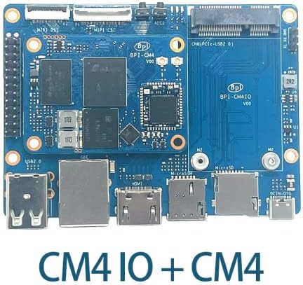youyeetoo Banán Pi BPI-CM4,Raspberry Pi CM4 Kompatibilis, Amlogic A311D négymagos ARM Cortex-A73, 4G LPDDR4 16G eMMC Fedélzeti WIFI5,Minipcie