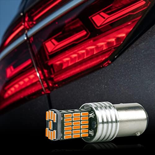 jeseny Csomag-4 Autós LED Dekódolás Fordított Fények, hibamentes LED Izzók 1156 4014 45SMD Lapkakészletek, a lámpa féklámpa