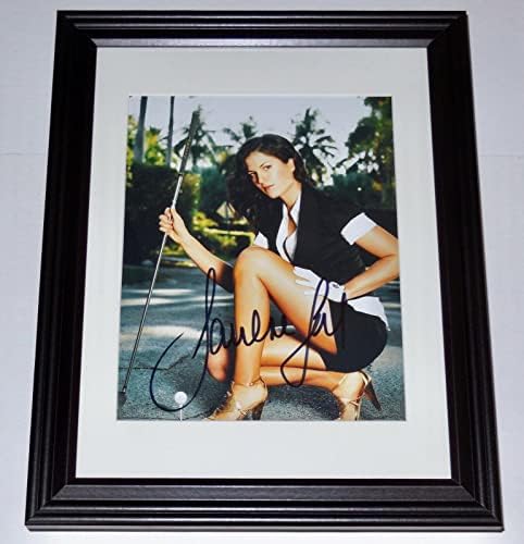 Sandra Gal Dedikált 8x10-es Színes Fénykép (keretes & Gubancos) - női golf szövetség! - Dedikált Golf Fotók