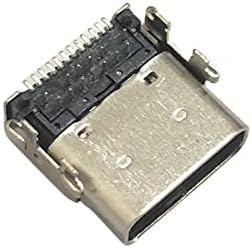GinTai C-Típusú USB-Port DC tápfeszültség-csatlakozó a Dell Latitude 2-a-1 5285 5290 7200 7210/XPS 15 9570 13 9305 9370 9380