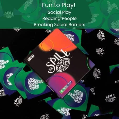 Binca Öntsön Fél Kártya Játék - Móka Kártya Játékok Felnőttek számára, illetve Párok - Tökéletes Párt Starter Játék Fél Éjjel - 2-20 Játékos