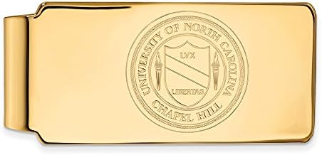 Észak-Karolinai pénzcsipesz Címere (14k Sárga Arany)