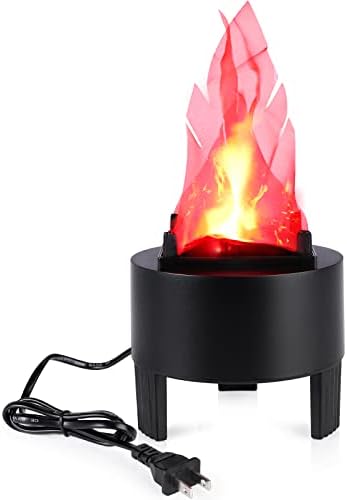TOPCHANCES 3D Hamis Láng a Lámpa,110V Elektromos Tábortűz Mesterséges Pislákoló Láng asztali Lámpa Hamis Tűz Fény Reális Láng Színpadi