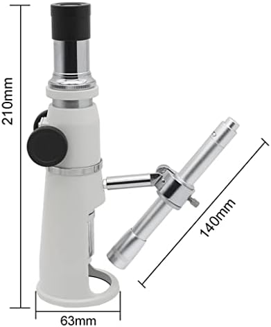 BZLSFHZ Hordozható 100x Mini Ékszer Nagyító Mikroszkóp Monokuláris Kezelni a Gradiens valamint Könnyű Azonosítani Ékszerek