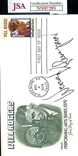 Werner Klemperer SZÖVETSÉG Coa Aláírt 1976 FDC Cache Autogramot