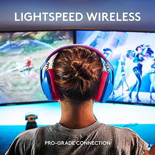 Logitech G435 LIGHTSPEED, illetve a Bluetooth Vezeték nélküli Gaming Headset - Könnyű fejhallgató fejhallgató, beépített mikrofon, 18h akkumulátor,