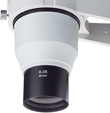 AmScope ZM03 0.3 X Barlow Lencse ZM-Sorozat Sztereó Mikroszkóp Fej, 48mm Átmérő Szerelhető