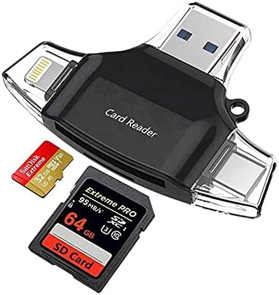 BoxWave Smart Modul Kompatibilis becsülettel 3X Pro (Smart Modul által BoxWave) - AllReader SD Kártya Olvasó, microSD Kártya