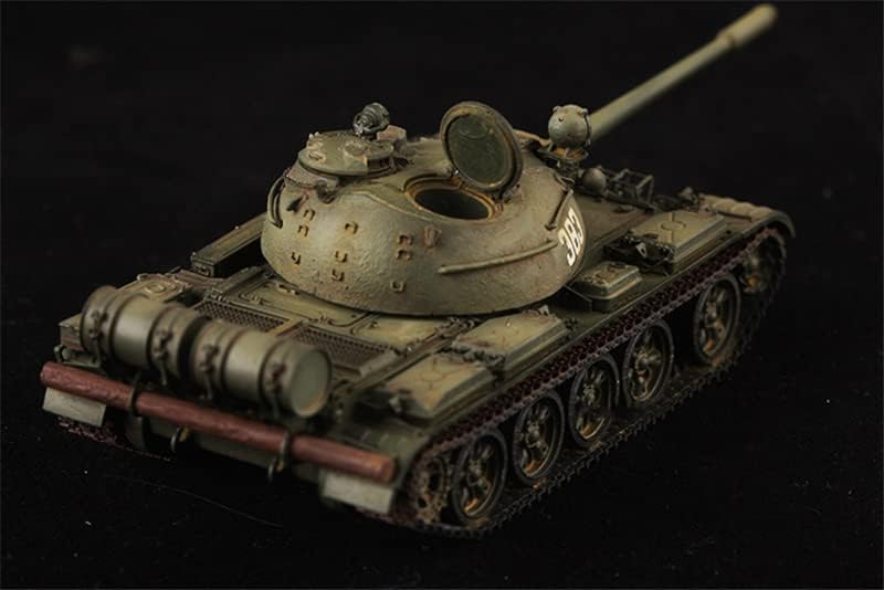 5M Hobbi Szovjet Oroszország T-55A Harckocsi T55 1/72 Gyanta Tank Előre elkészített Modell