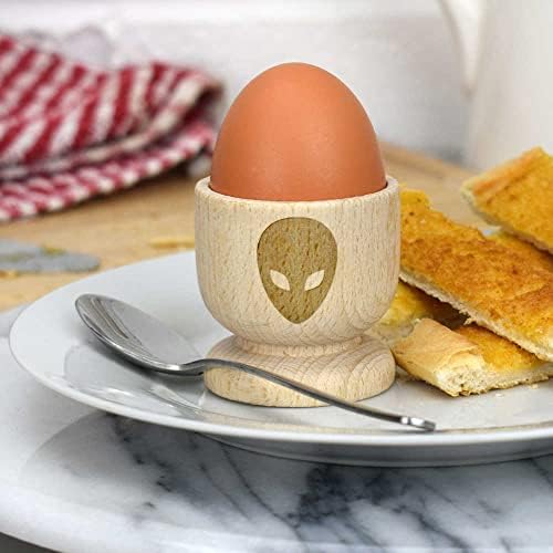 'Idegen Fej' Fából készült tojástartó (EC00023023)