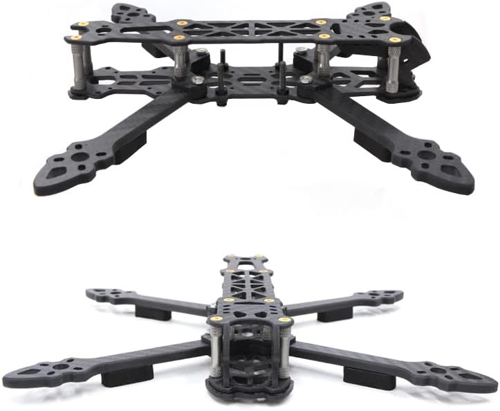 5 hüvelykes Szénszálas FPV Racing Drón Quad Quadcopter Keret, 5mm kar