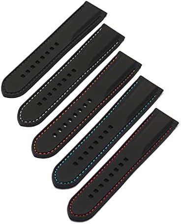 XIRIXX Szilikon watchband A Huawei GT2 007 BM8475 Órák pántok Kiegészítők Sport karkötő 20mm 22mm fekete vízálló pántok