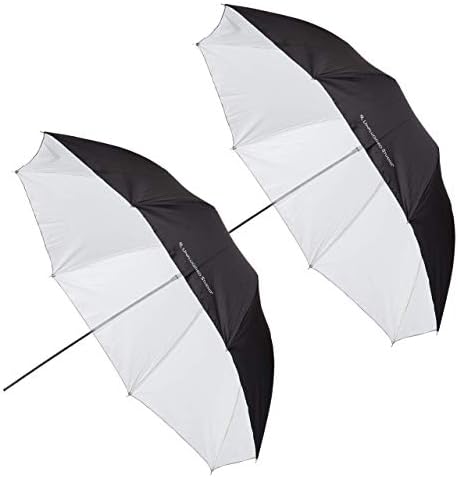 KIHÚZTA STÚDIÓ (2pack) 43inch Fehér Umbrella (Üvegszálas Borda) UN-047