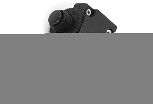 Aexit AC 125/250 V Kapcsoló 20A 10mm Szál Megszakító Túlterhelés Láb Kapcsolók Protector Fekete