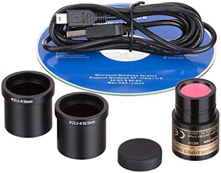 AmScope - MD35A MD35 Új Mikroszkóp Kamera Digitális USB Kamera Kompatibilis a Windows XP/Vista/7/8/10