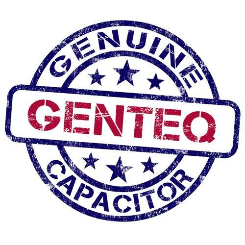 GE/Genteq 25L756/C46010R - 60 + 10 uf MFD 440 V VAC Genteq Csere Körben Kettős Fut Kondenzátor