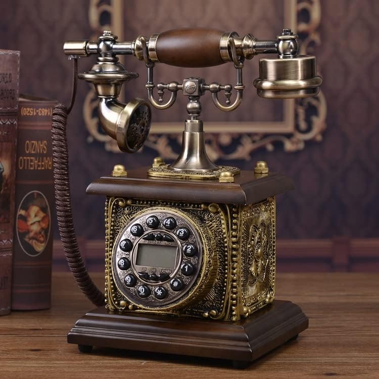 ZYKBB Klasszikus Antik Telefon Divat Vintage Telefon Vezetékes Telefon