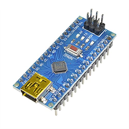 5DB Mini USB Nano V3.0 CH340 CH340G 5V 16M Atmega328 ATmega328P Mikro-Vezérlő Tábla Modul az Arduino Nano 3.0 Pro Mini