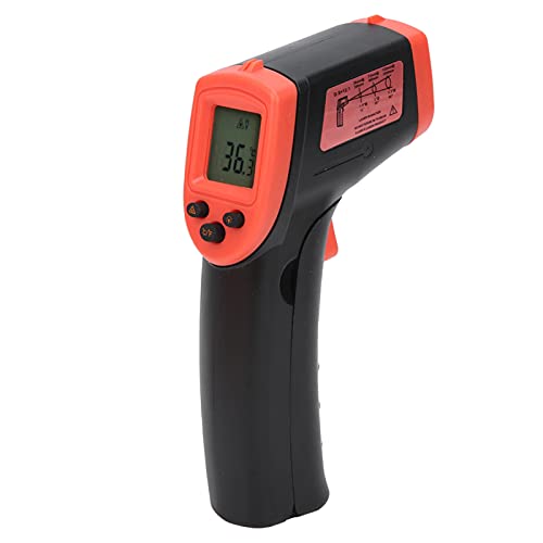 HW600 Non‑Kontakt Hőmérő LCD Infravörös Digitális Hőmérséklet Mérő Hőmérséklet Mérő Fegyver(piros)