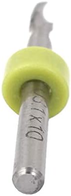 X-mosás ragályos 3.1 mm Tipp Spirál Fuvola Nyomtatott Áramköri lap-Karbid Micro Fúró Bit Eszköz 6 Db(Puntas de taladro hu espiral