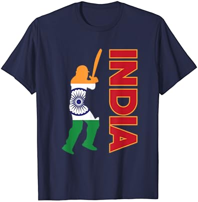 Indiai Krikett Ajándék, Indiai Zászló Indiai Krikett, Krikett Csapat Póló