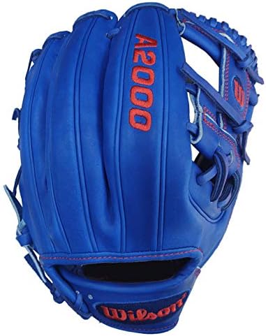 WILSON A2000 Baseball IGAZ Pályán Kesztyű Sorozat - Exkluzív Kiadás (11.5 Cm, Royal Kék)