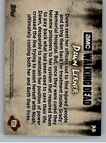 2018 Topps Walking Dead Vadász a Vadászható Narancs 77 Hajnal Lerner Trading Card