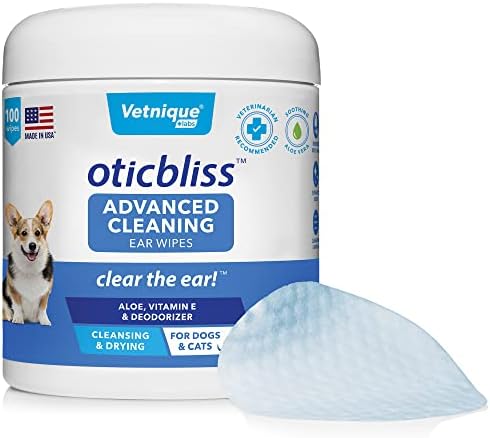 Oticbliss Gyógyszeres Ear Drops pedig Oticbliss Speciális Tisztító Törlőkendő (100 Ct) Csomag Haladó Fül Tisztítása Megoldások Gyógyszeres
