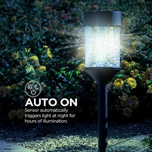 Haza Zóna Biztonsági Szolár Út Lámpa - Kültéri Dekoratív Forgó fényeffekt LED-es Út Lámpák Nagy Pattog Üveg Ház, 2 Csomag