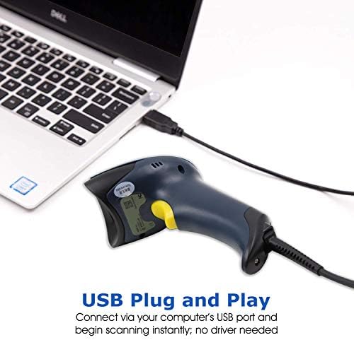 TEEMI QR-Vonalkód olvasó a Kihangosító AutoSensing Állni Kézi Automatikus USB Vezetékes 1D 2D vonalkód Olvasó