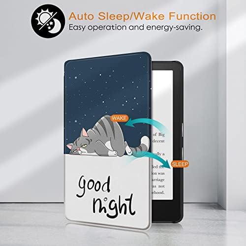 Minden esetben-Új Kindle 10 Generáció 2019 Kiadás - Tartós Fedél Automatikus Wake/Sleep, Csak Alkalmas Modell J9G29R ( Márványos )