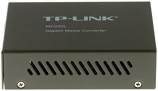 TP-Link MC220L Gigabit Media Converter, 1000Mbps RJ45, hogy 1000Mbps SFP Slot Támogató MiniGBIC modulok, Alváz szerelhető