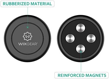 WixGear Univerzális Lapos Bot Műszerfal Mágneses Autós tartó Jogosult a Mobilok, Mini Tabletta Gyorsan Swift-Snap Technológia