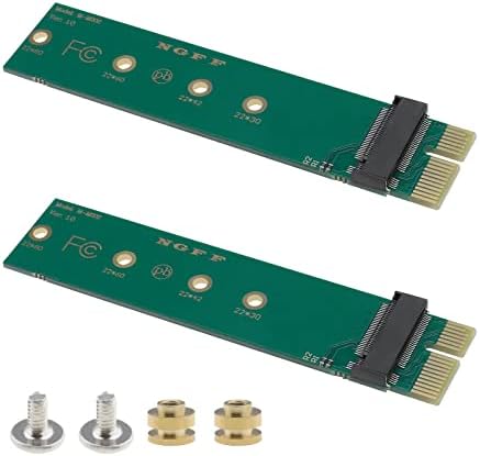 Hozzon létre ötlet 2db M. 2 NVME SSD PCIEX1 Adapter M Gombot Interfész Kártya Vizsgálati Kártya XP941 SM951 PM951 960 EVO SSD Támogatás 2230/2242/2260/2280