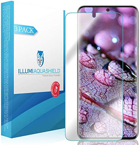 ILLUMI AquaShield képernyővédő fólia Kompatibilis a Samsung Galaxy S20 (6.2 hüvelyk) (Kompatibilis az Esetekben)(3 Csomag) Nem-Buborék