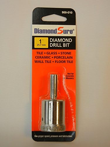 1 25.7 mm DiamondSure Gyémánt Fúró Lyukat Láttam, Üveg, Csempe, Gránit, Kerámia, Porcelán, Kő