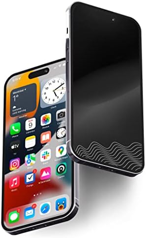 A hatalom Elmélet iPhone 14 Pro Max képernyővédő fólia, Személyre szabott DistINKtive Üveg Eltűnik, Grafika, magában Foglalja a Könnyű