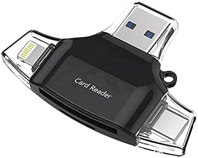 BoxWave Smart Modul Kompatibilis a Fujitsu LifeBook E5412 - AllReader SD Kártya Olvasó, microSD Kártya Olvasó SD-Kompakt USB-a Fujitsu LifeBook