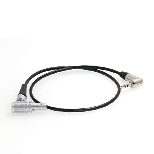 SZRMCC 5 pin, hogy Megfelelő Szögben 3,5 mm-es Időkód Kábel Csáp Fordította: Zaxcom, hogy ARRI Alexa Mini Kamera/XT Hang Eszközök (Jobb Szög