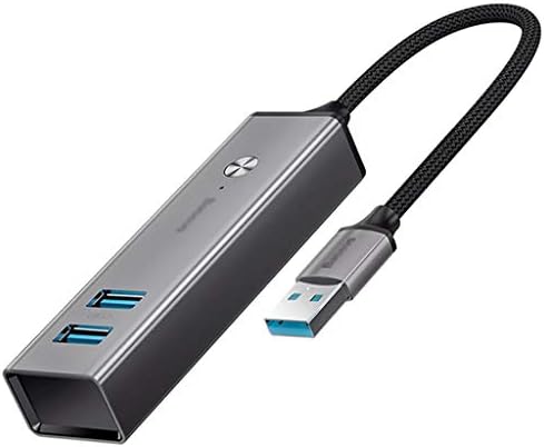 WJCCY USB 3.0 C Típusú Hub Elosztó ，Multi-Interfész Univerzális USB Elosztó Egy-Négy Adapter 3.0 nagysebességű c-Típusú Extender (Szín : USB-Csatlakozó)